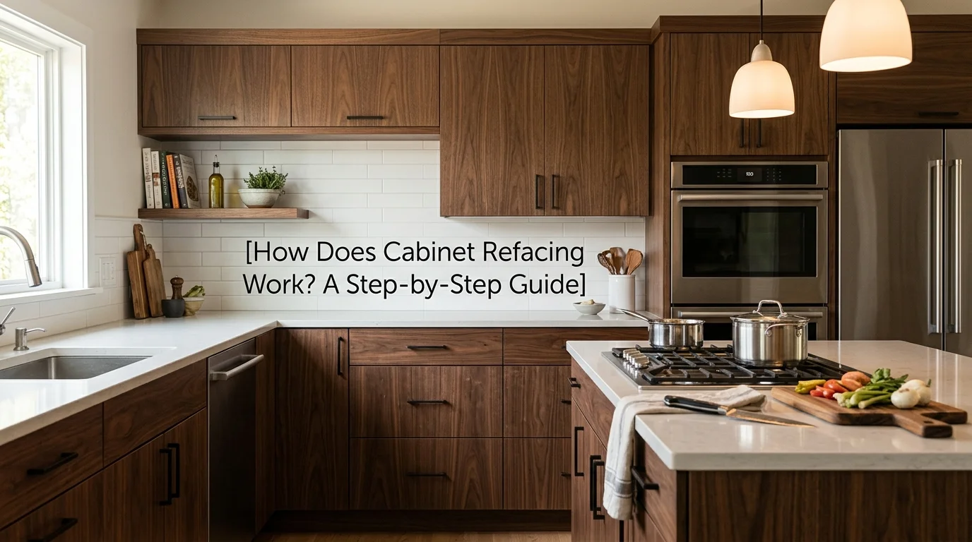 How Does Cabinet Refacing Work? A Step-by-Step Guide