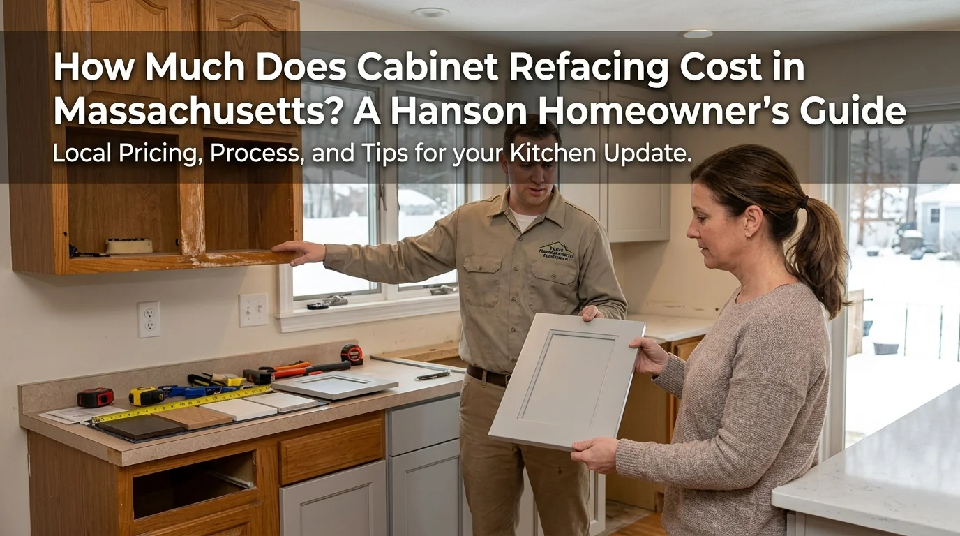 How Much Does Cabinet Refacing Cost in Massachusetts? A Hanson Homeowner's Guide
