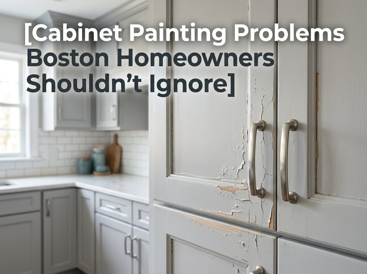 Cabinet Painting Problems Boston Homeowners Shouldn't Ignore