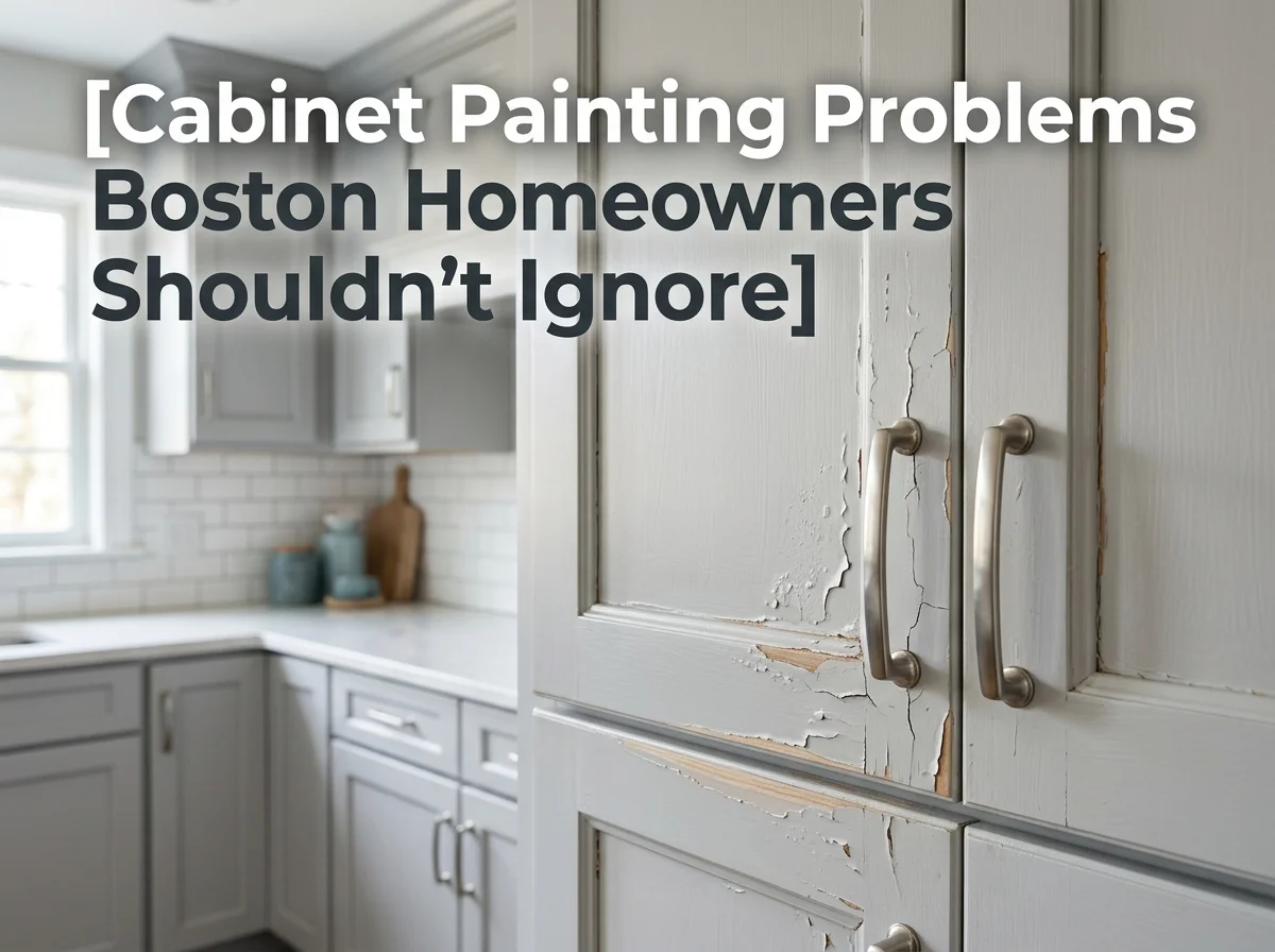 Cabinet Painting Problems Boston Homeowners Shouldn't Ignore