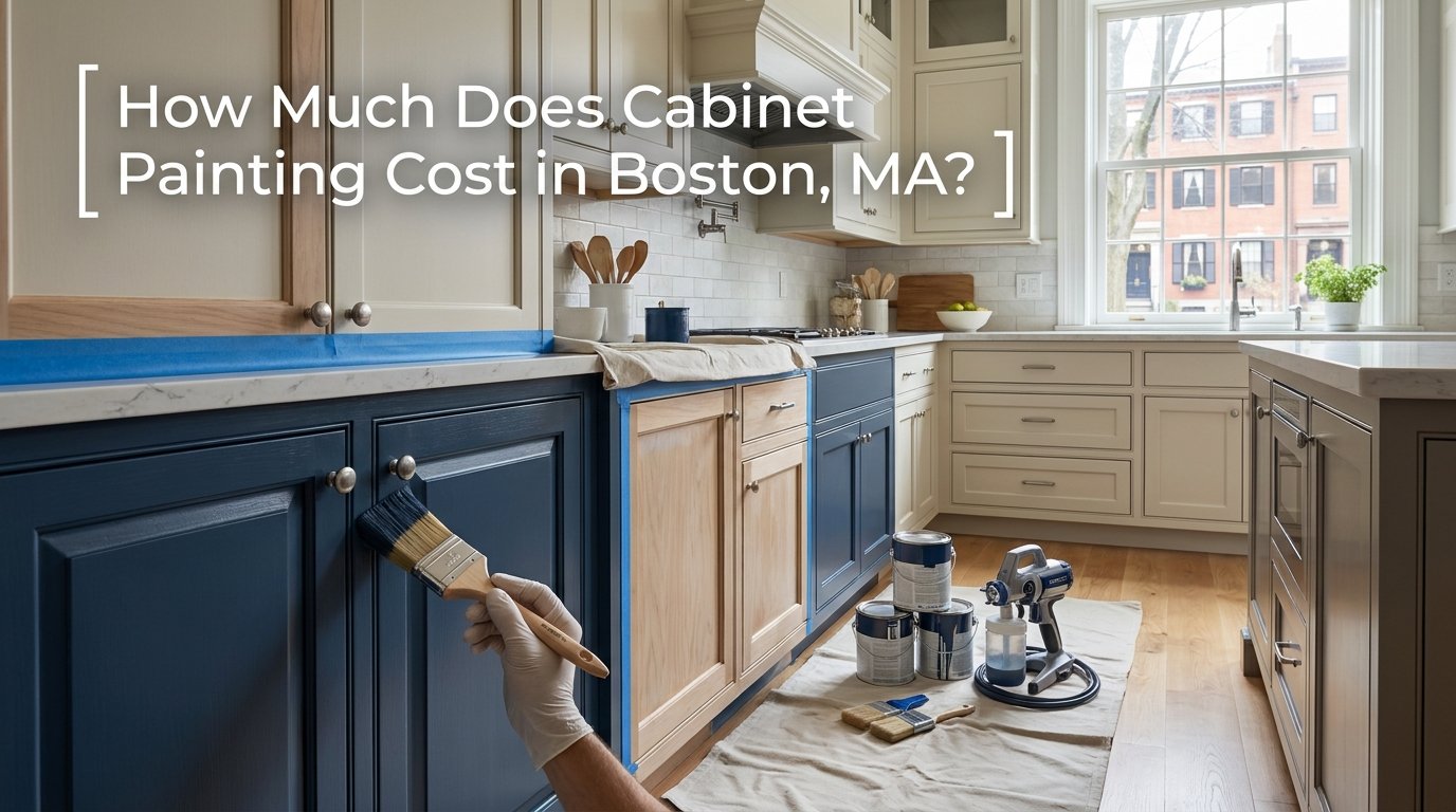 How Much Does Cabinet Painting Cost in Boston, MA